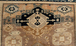 6x7 Pink and Ivory Turkish Tribal Rug