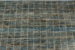 10x14 Blue and Ivory Modern Contemporary Rug