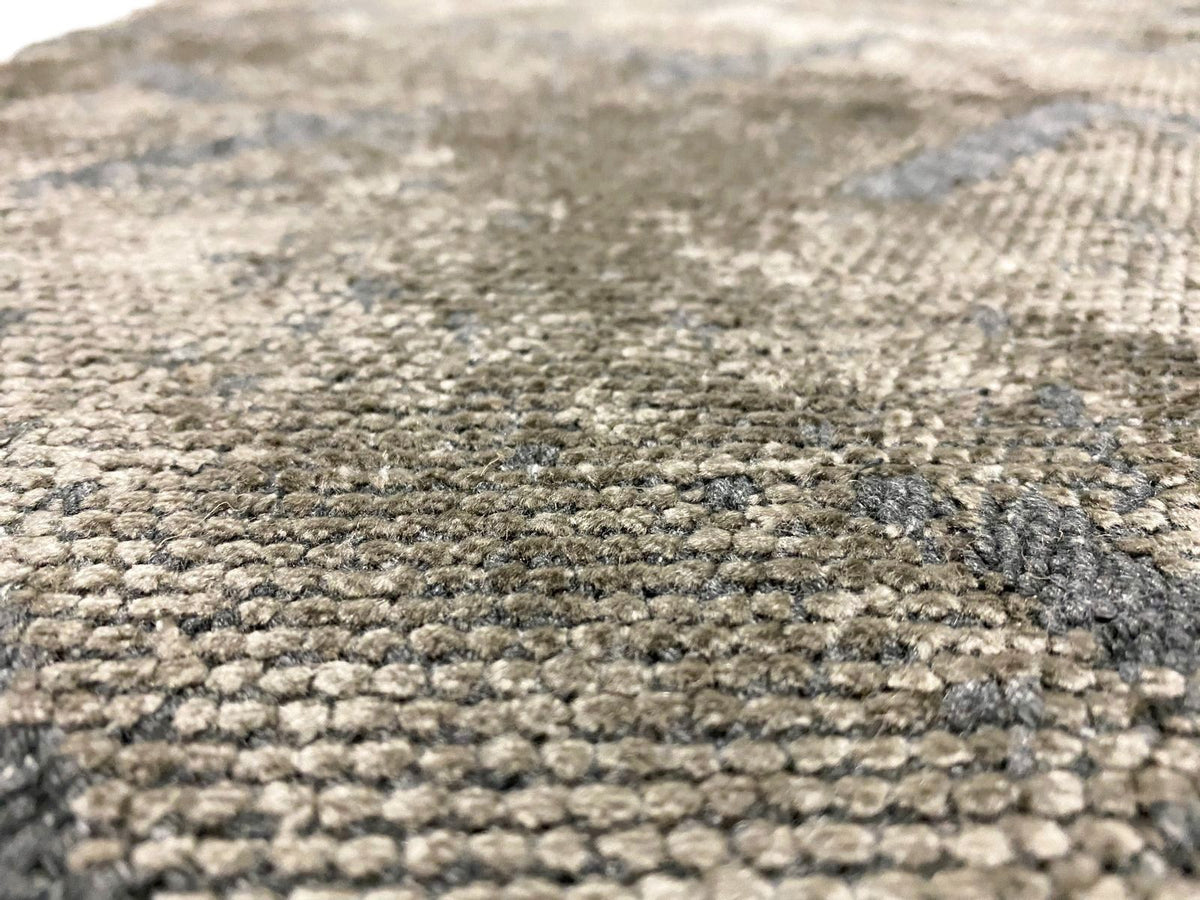 5x8 Gray and Black Modern Contemporary Rug