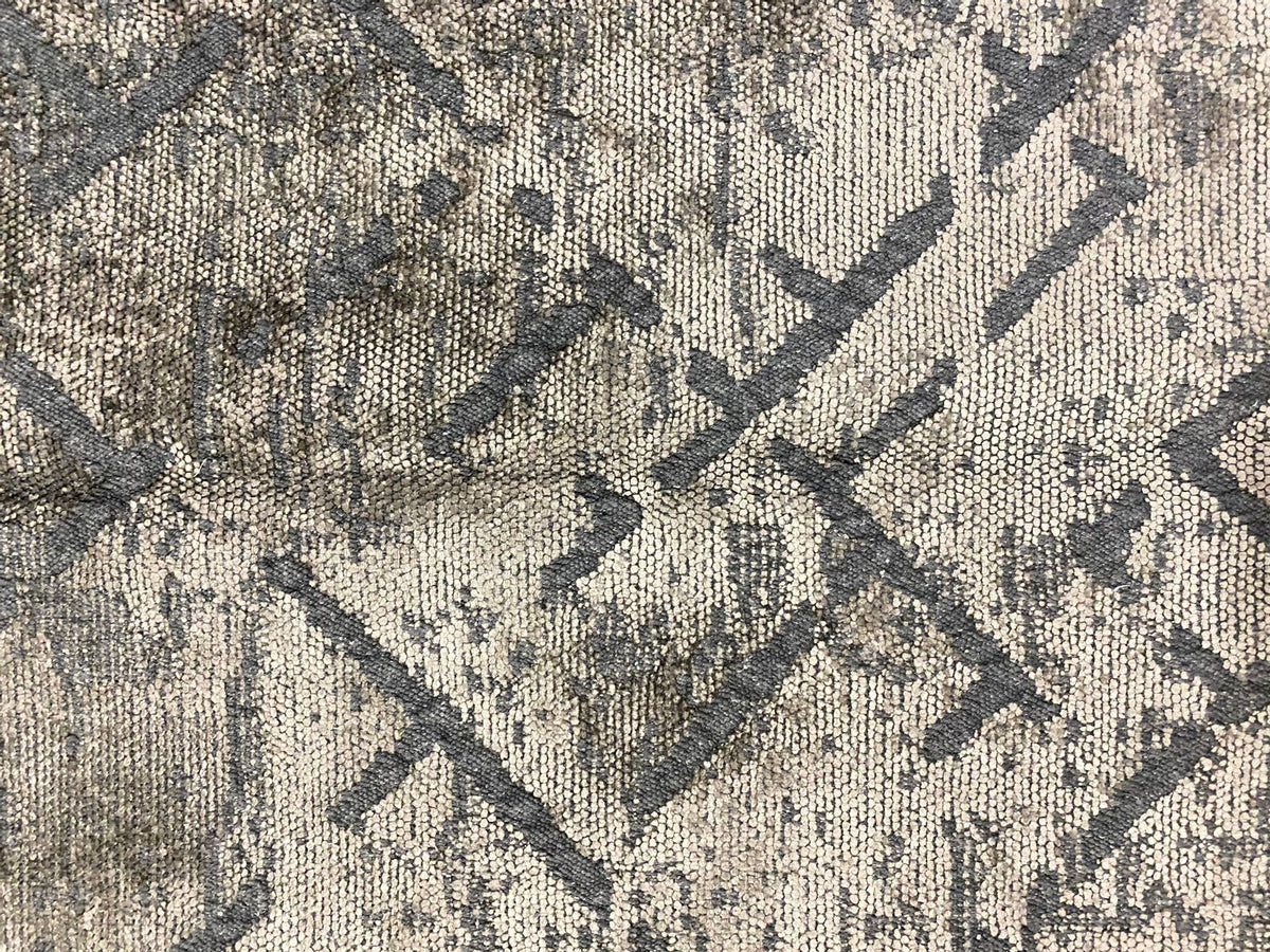 5x8 Gray and Black Modern Contemporary Rug
