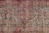 9x12 Red and Blue Turkish Overdyed Rug