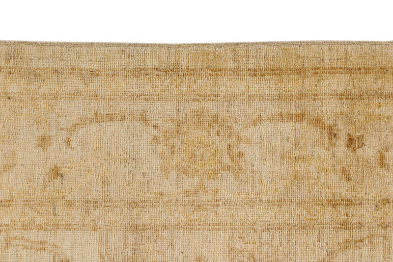 6x9 Ivory Turkish Oushak Rug