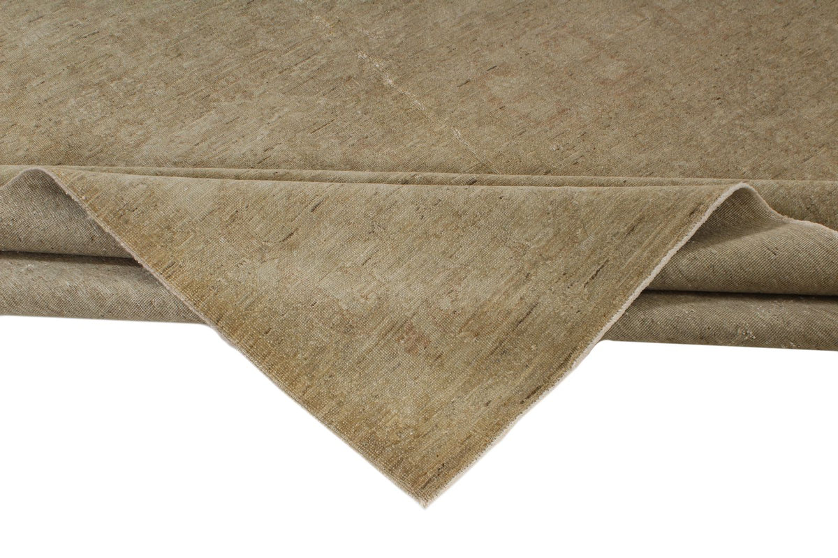 8x10 Ivory Turkish Oushak Rug
