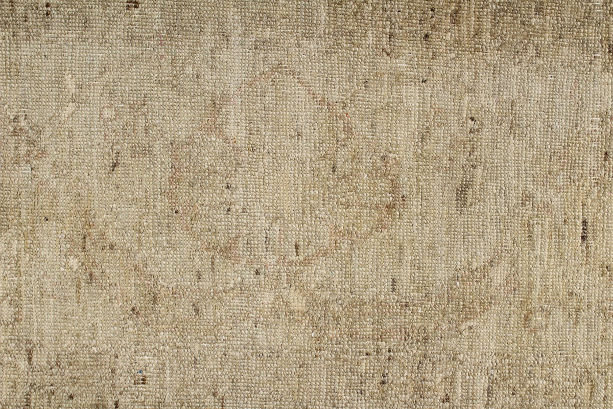 8x10 Ivory Turkish Oushak Rug