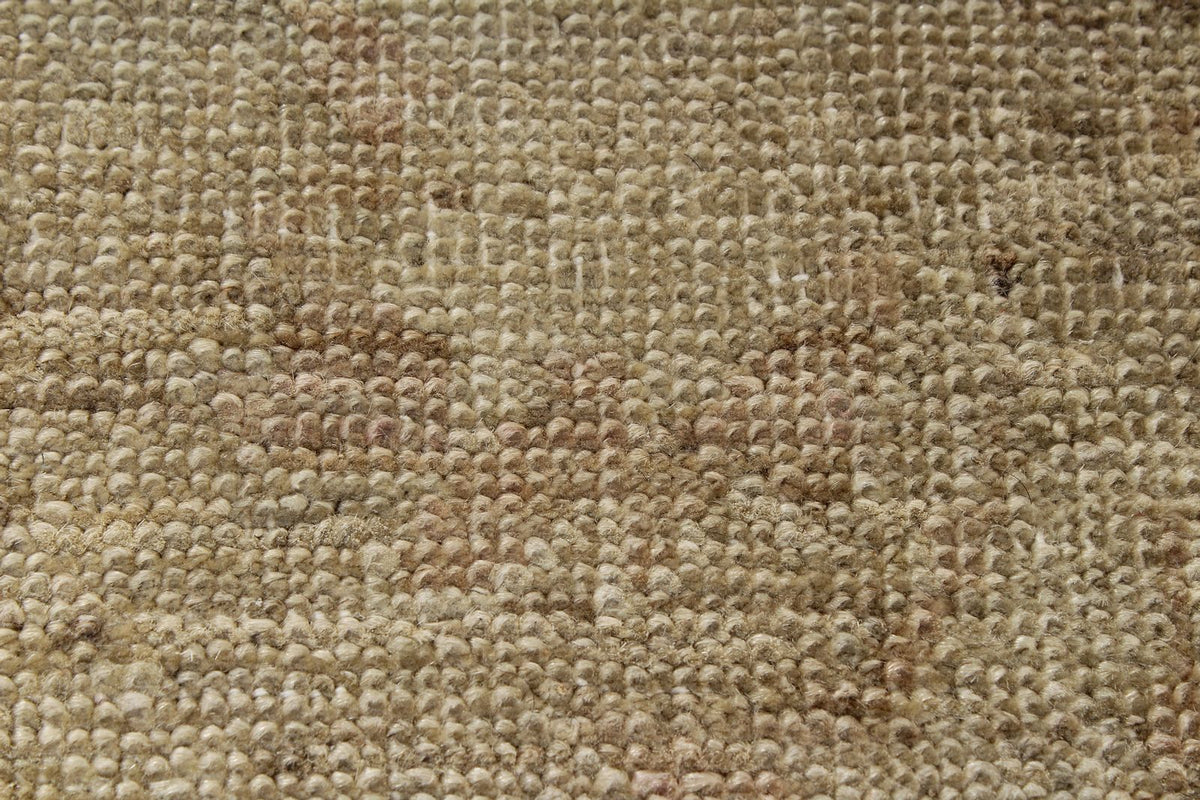 8x10 Ivory Turkish Oushak Rug
