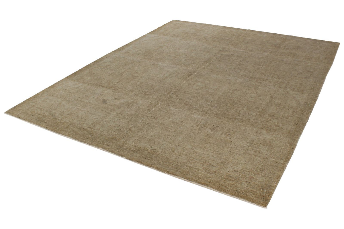 8x10 Ivory Turkish Oushak Rug