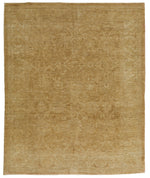 7x8 Beige and Ivory Persian Rug