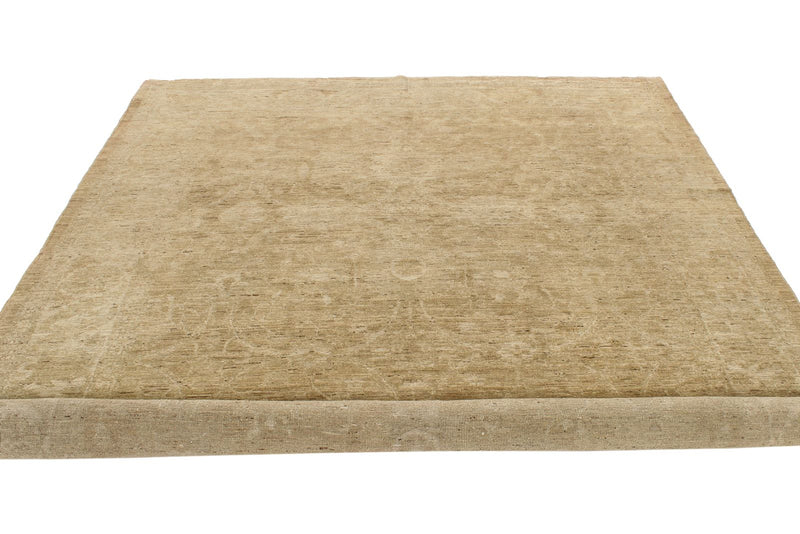 7x8 Beige and Ivory Persian Rug