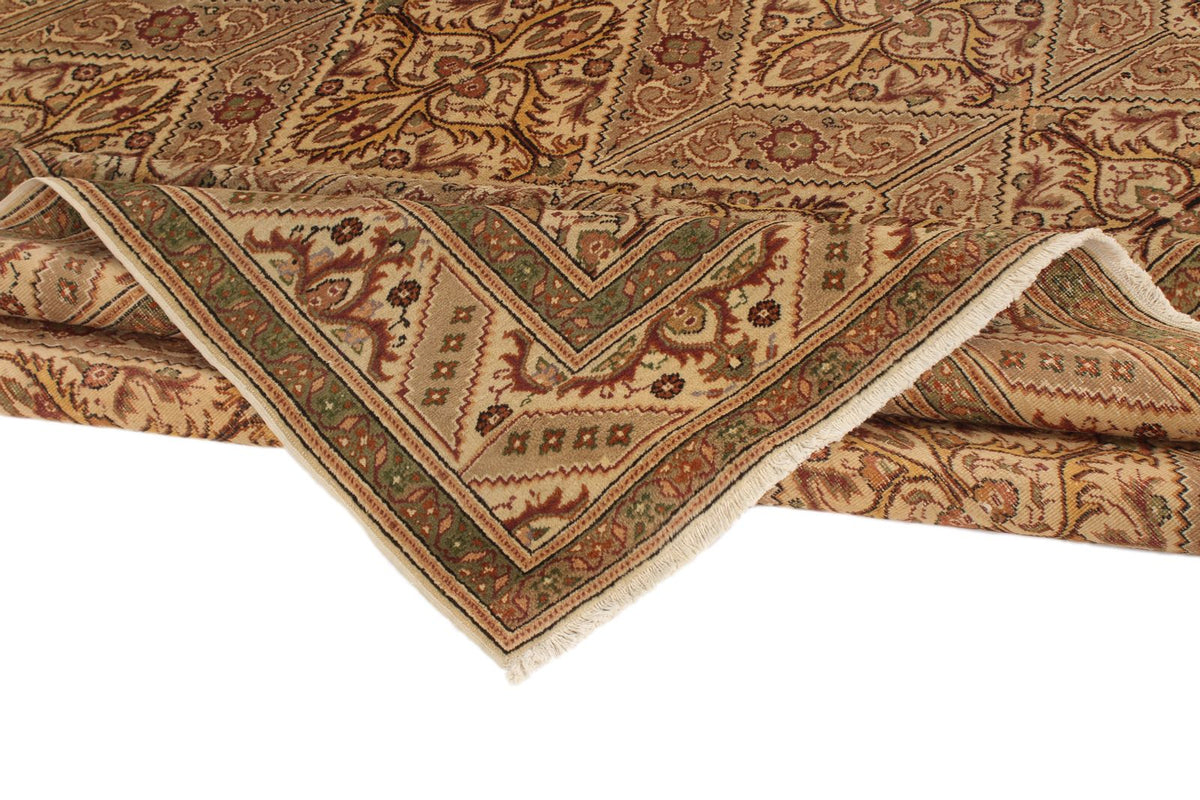 9x12 Beige Turkish Traditional Rug