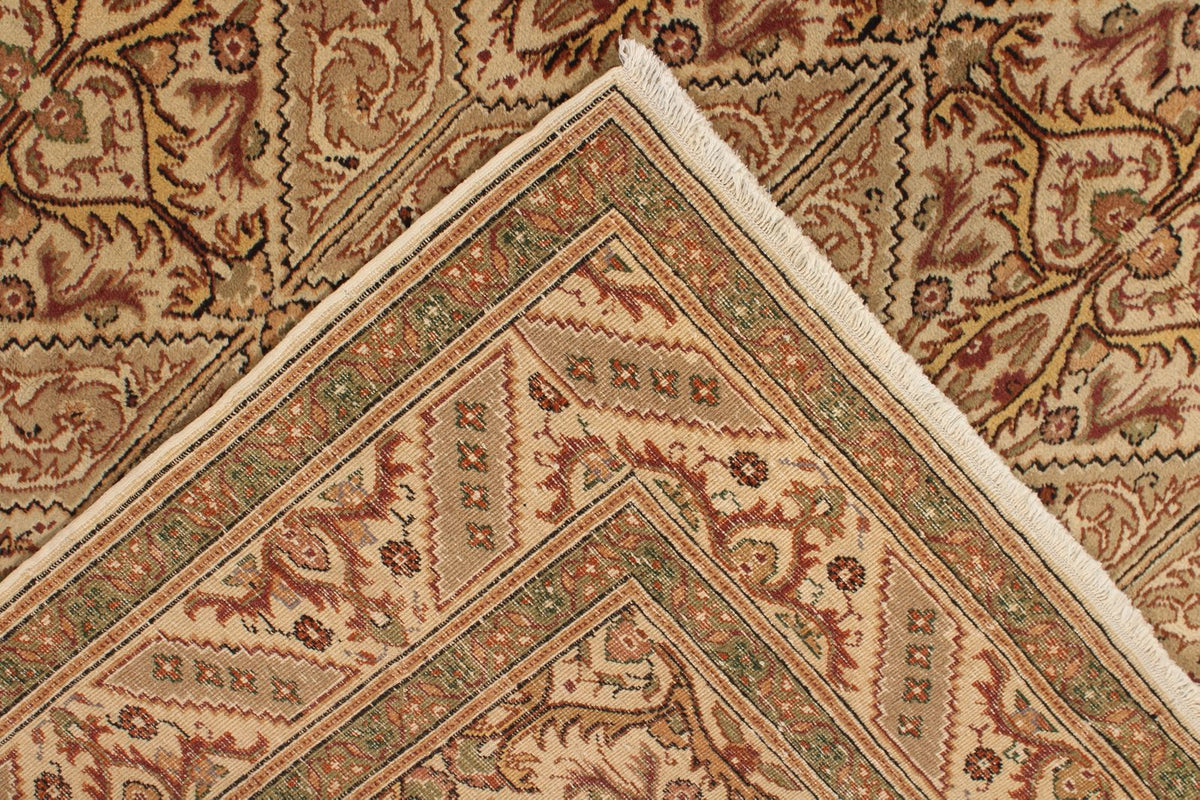 9x12 Beige Turkish Traditional Rug