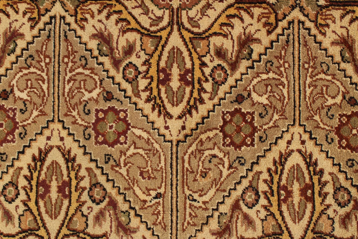 9x12 Beige Turkish Traditional Rug