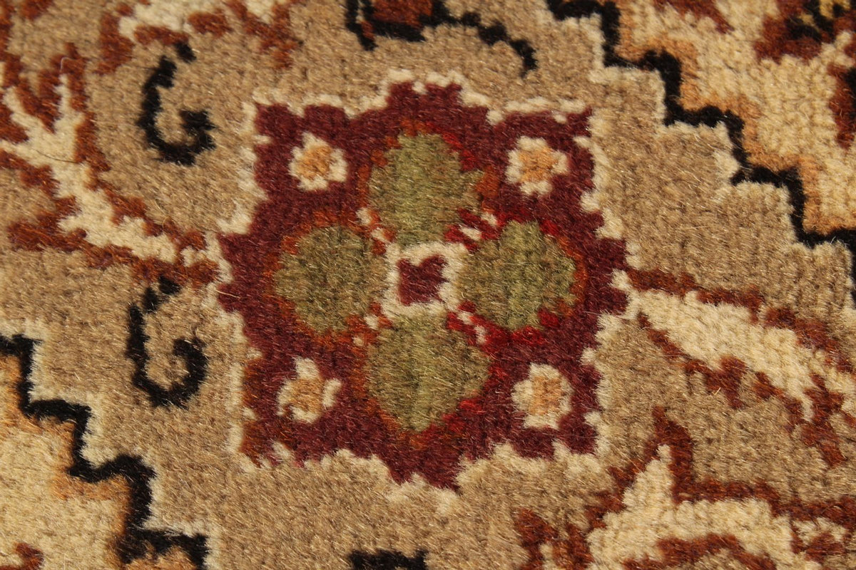 9x12 Beige Turkish Traditional Rug
