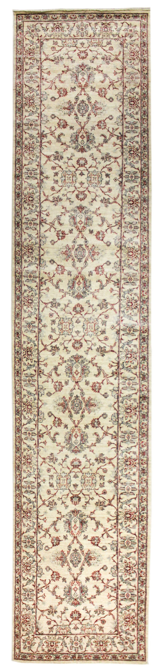 3x16 Ivory and Ivory Persian Runner