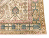 4x7 Green and Pink Persian Rug