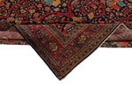 9x12 Navy and Red Persian Traditional Rug