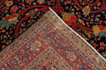 9x12 Navy and Red Persian Traditional Rug