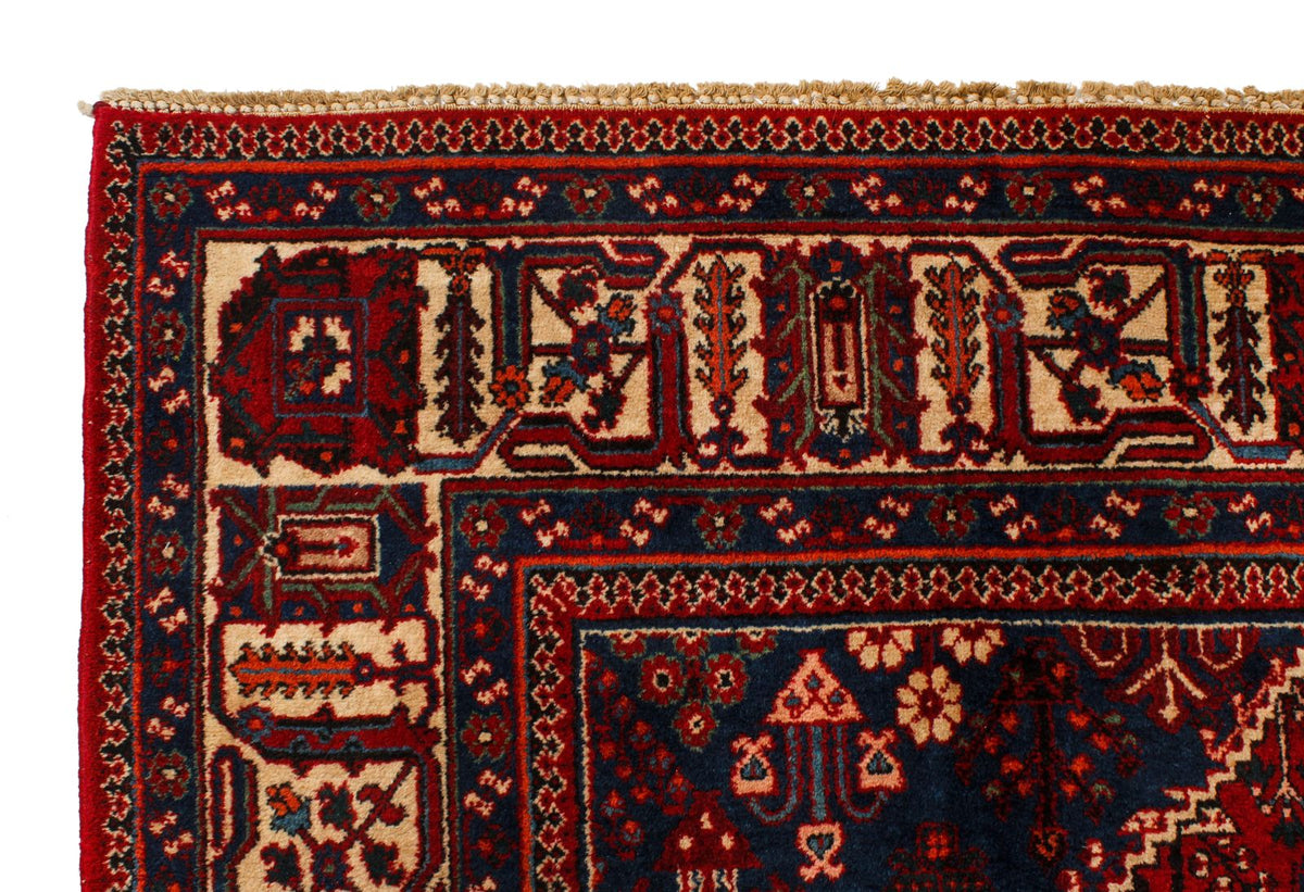 8x12 Red and Ivory Persian Rug