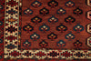 5x5 Red And Ivory Turkish Tribal Rug