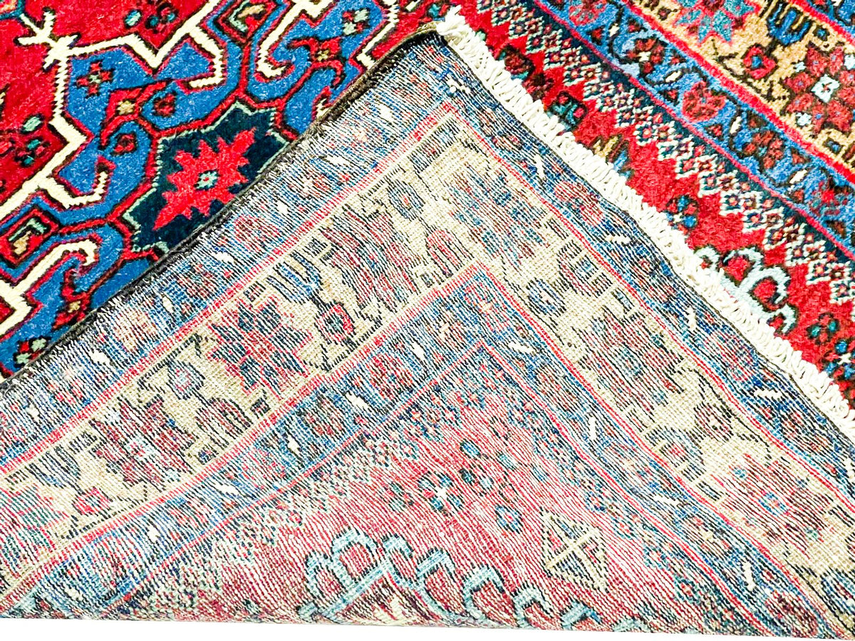 3x11 Red and Gold Persian Runner