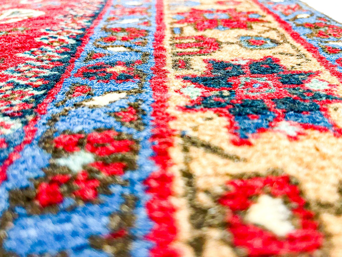 3x11 Red and Gold Persian Runner
