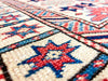 5x7 Ivory and Ivory Turkish Tribal Rug