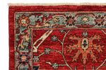 3x11 Red and Green Anatolian Traditional Runner