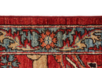 3x11 Red and Green Anatolian Traditional Runner