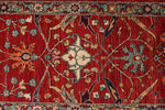 3x11 Red and Green Anatolian Traditional Runner