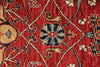 3x11 Red and Green Anatolian Traditional Runner