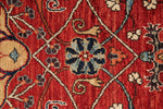 3x11 Red and Green Anatolian Traditional Runner