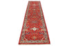 3x11 Red and Green Anatolian Traditional Runner