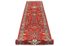 3x11 Red and Green Anatolian Traditional Runner