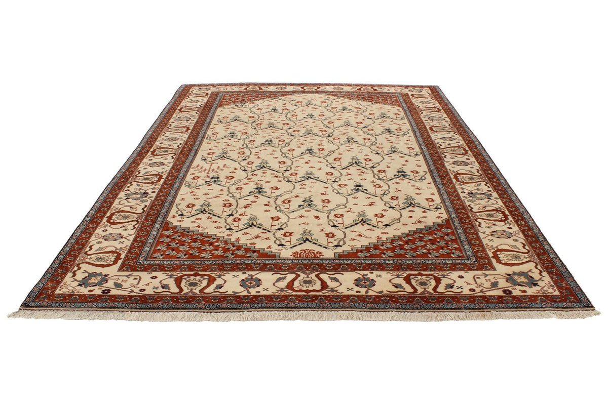 8x10 Ivory Persian Traditional Rug