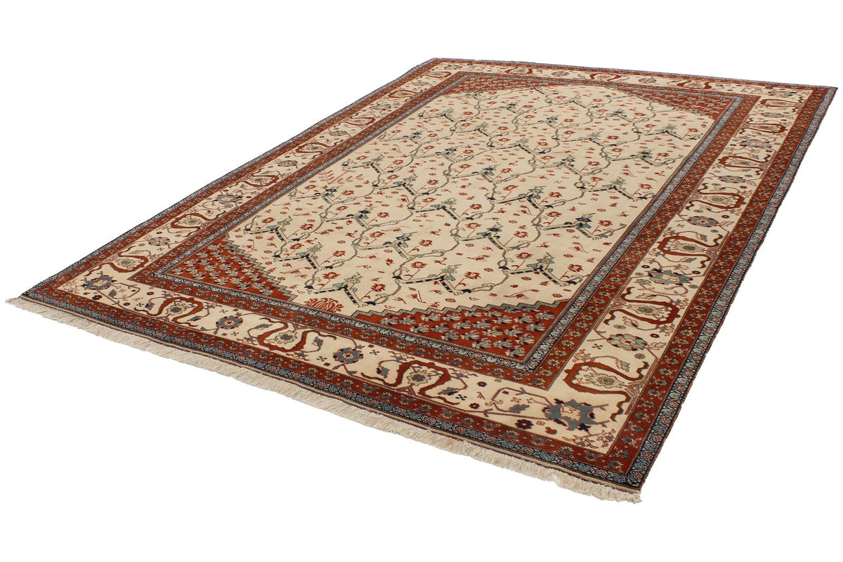 8x10 Ivory Persian Traditional Rug