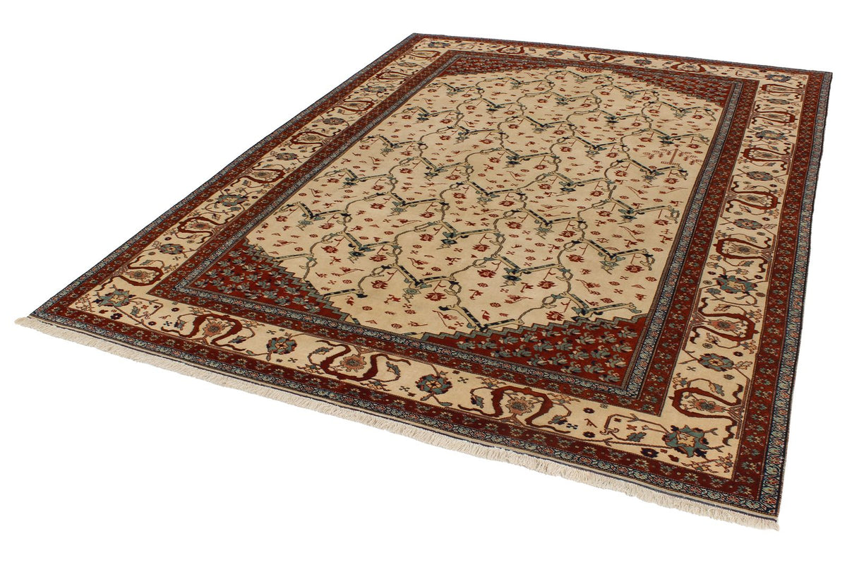 8x10 Ivory Persian Traditional Rug