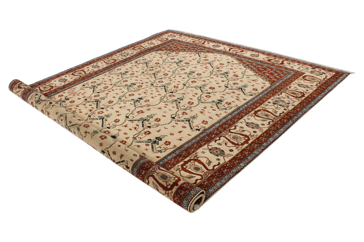 8x10 Ivory Persian Traditional Rug