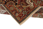 4x6 Ivory and Rust Anatolian Persian Rug