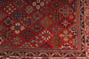 8x12 Red and Ivory  Persian Traditional Rug