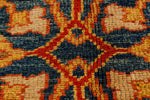 11x13 Blue and Gold Turkish Traditional Rug