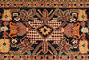 9x12 Red and Navy Anatolian Traditional Rug