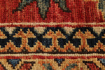 9x12 Red and Navy Anatolian Traditional Rug