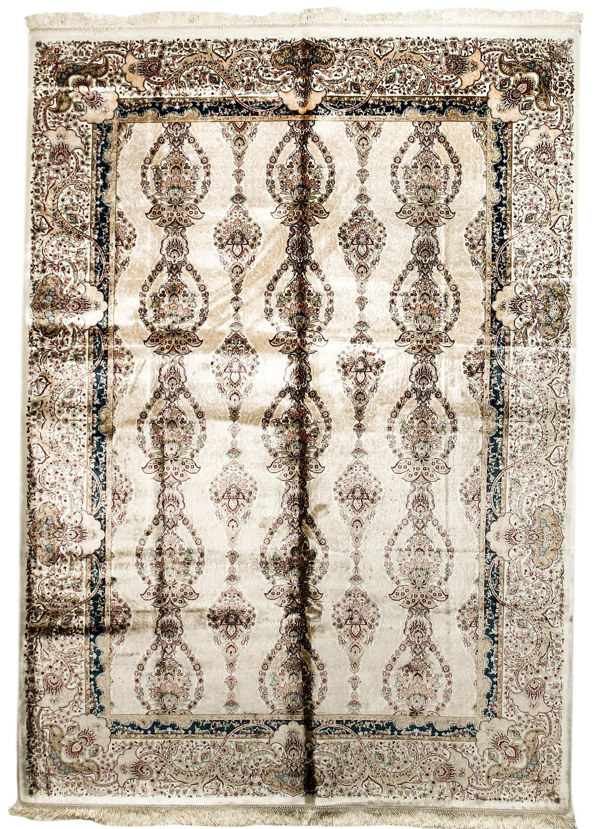 6x8 Ivory Turkish Antep Rug