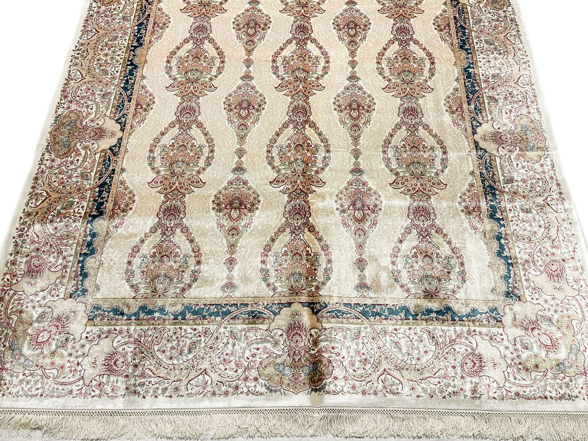 6x8 Ivory Turkish Antep Rug
