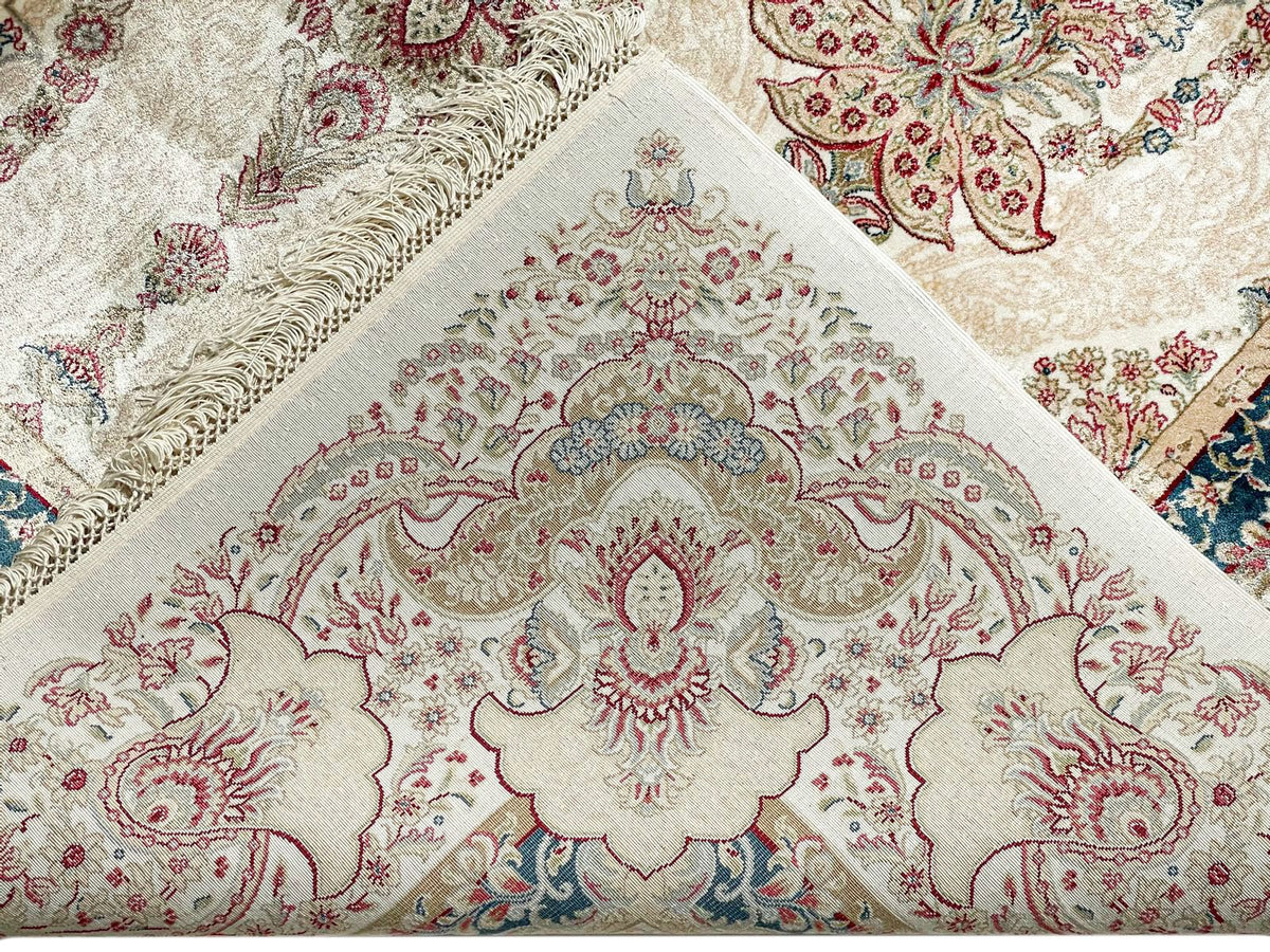 6x8 Ivory Turkish Antep Rug