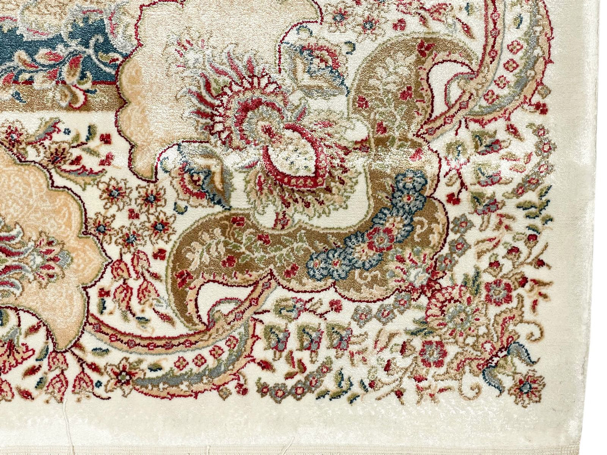 6x8 Ivory Turkish Antep Rug