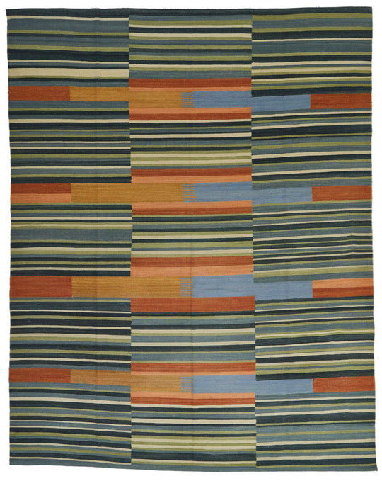 8x10  Multicolor Turkish Tribal Rug