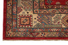 9x12 Red and Ivory Kazak Tribal Rug