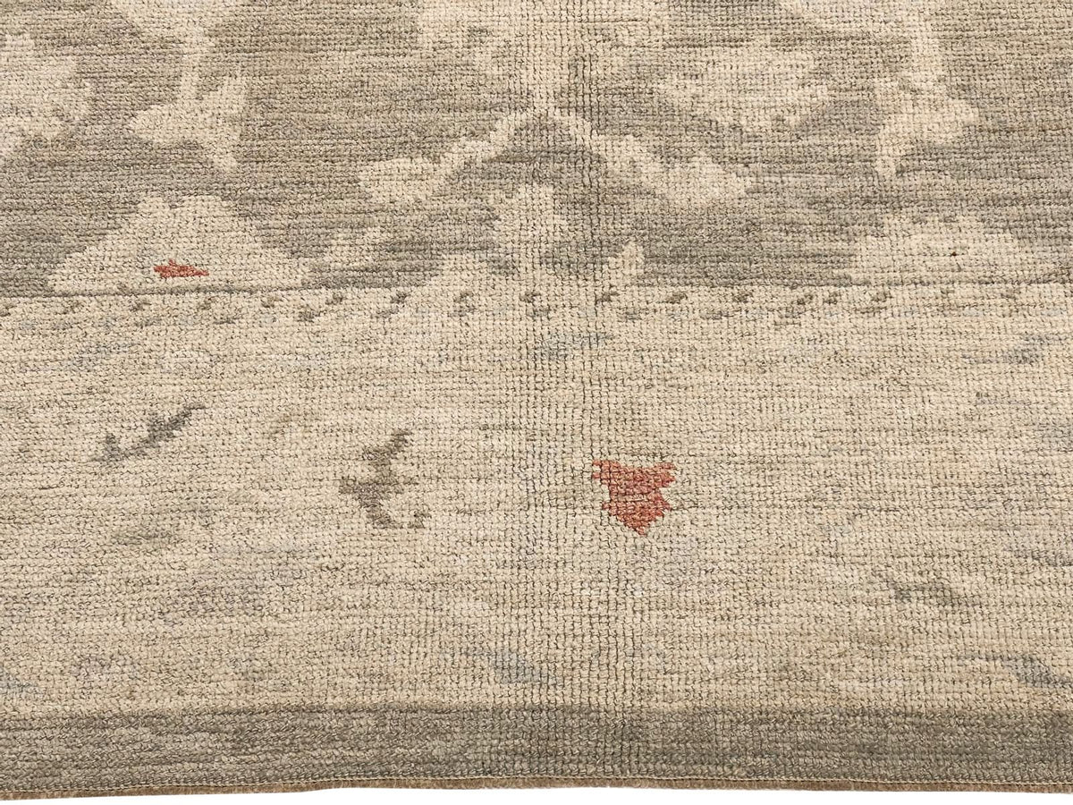 8x10 Gray and Navy Turkish Oushak Rug