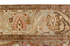 7x10 Rust and Ivory Persian Rug