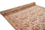 6x9 Pink and Pink Persian Rug